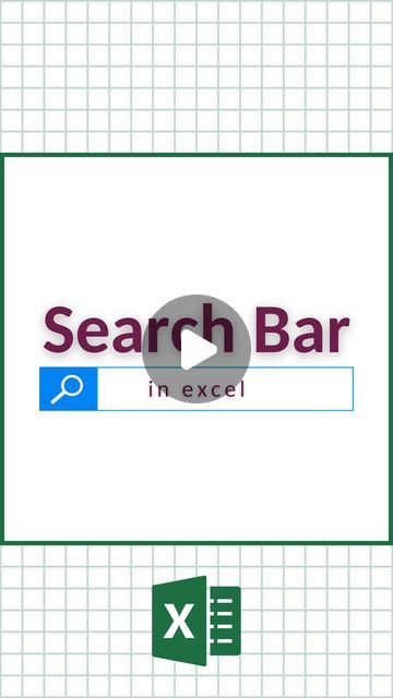 CheatSheets on Instagram: "How to create a Search Bar in Excel‼️ 🗂️ Don’t forget to save this post! 🧑‍🏫 Get your FREE Excel templates with the link in our bio! 📚 Show up to work on Monday as an Excel Guru! Get the Miss Excel Courses Today with the link in our bio! 🤯 Follow us on TikTok, YouTube, Twitter, Threads, and more with the link in our bio! #excel #exceltips #exceltricks #spreadsheets #corporate #accounting #finance #workhacks #tutorials" Excel Dashboard Templates, Spreadsheet Design, Corporate Accounting, Twitter Threads, Excel Spreadsheets Templates, Excel Tips, Ms Excel, Excel Tutorials, Dashboard Template