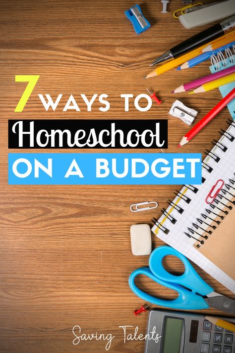 Are you homeschooling your kids? Here are 7 ways to homeschool on a budget. Save money homeschooling. #homeschool #homeschooling Minimalist Homeschooling, Homeschool Hacks, Free Homeschool Curriculum, Homeschooling Tips, How To Start Homeschooling, Homeschooling Resources, How To Homeschool, Homeschool Encouragement, Homeschool Tips