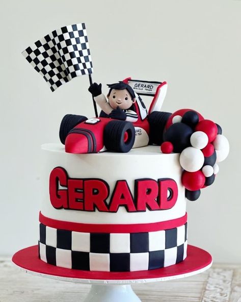 Two Fast Two Curious Cake Ideas, Racing Car Theme Cake, First Birthday Race Car Cake, Diy Race Car Cake, 2 Fast Cake Ideas, Bmw Cakes For Boys, Racing Cakes For Boys, Fast One Smash Cake, Racing Car Cake For Boys