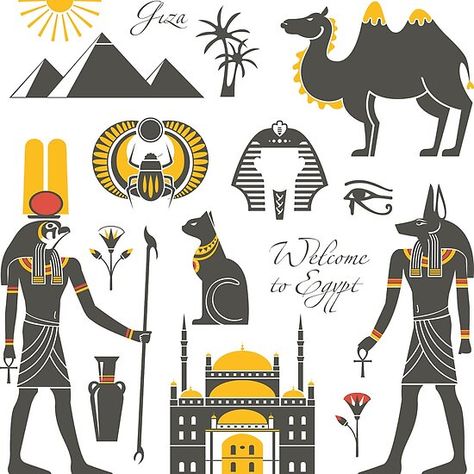 Pharaonic Design, Egyptian Crafts, Egyptian Symbols, Egypt Art, Egyptian Art, Painting Art Projects, Wall Art Canvas Prints, Royalty Free Images, Egypt