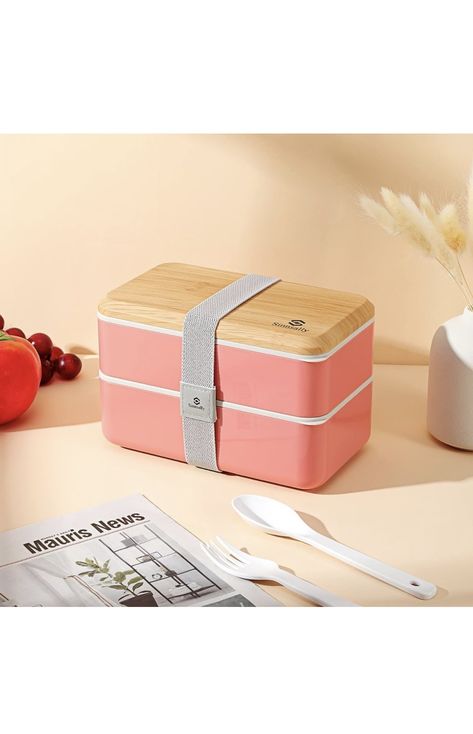 Stackable Japanese Bento Lunch Box Containers for Teens/Women with Compartments(47oz),Modern Lunch Containers with Utensil Set,Leak-Proof Lunchbox,Rectangle Cute Cheap Everyday Use Lunch Box, Pink Cute Lunch Box For Daily Use, Purple Rectangular Lunch Box For School, Affordable Kawaii Rectangular Lunch Box, Functional Rectangular Lunch Box For On-the-go, Lunch Box Containers, Bento Box Kids, Japanese Bento, Lunch Containers