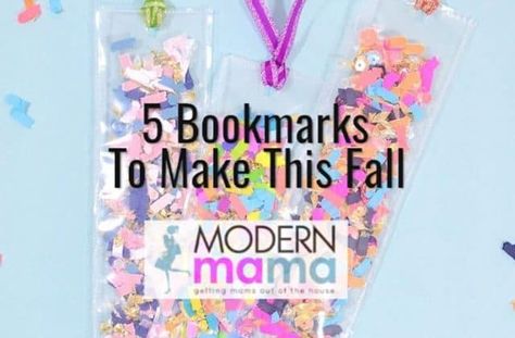 Diy Clear Bookmark, Duct Tape Bookmarks, Confetti Bars, Cardstock Crafts, Paperclip Bookmarks, Diy Confetti, Sheet Protectors, Bazaar Ideas, Quick Crafts