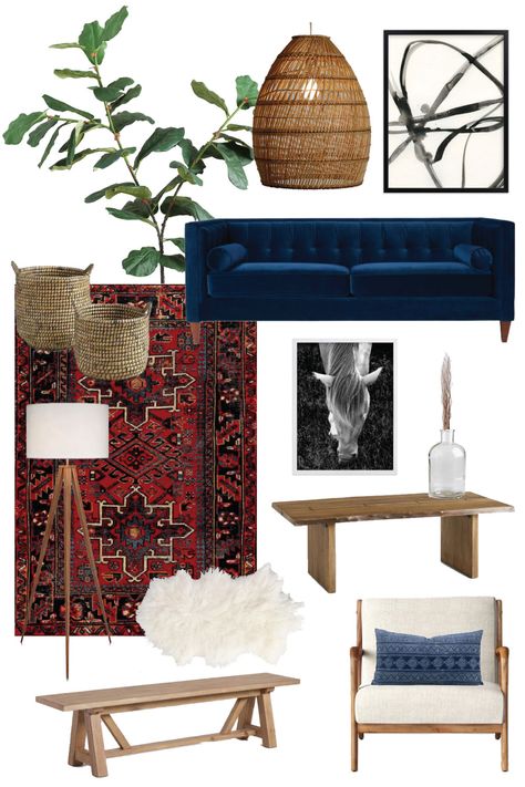 Blue Boho Living Room, Green Velvet Couch, Blue Couch Living Room, Living Room Design Boho, Chicago Lifestyle, Scandinavian Design Living Room, Blue Couch, Bohemian Living Rooms, Velvet Couch