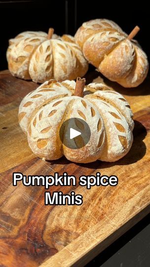 269K views · 2.5K reactions | Pumpkin Spice sourdough recipe / How to make pumpkin sourdough minis #sourdoughpumpkinbread #sourdoughpumpkinroll #pumpkinspice #pumpkinseason #sourdough #sourdoughtips #sourdoughstarter  #minisourdoughboule #minipumpkins #sourdoughscoring #sourdoughbaker  #sourdoughtutorial #sourdoughtipsandtricks #sourdoughbread #sourdoughhowto #beginnersourdough #sourdoughbeginner #sourdoughforbeginners #sourdoughbaking #allaboutsourdough #sourdoughrecipes | Muscle Momma Sourdough | Otis McDonald · Rings Pumpkin Sourdough, Pumpkin Pie Spice Mix, Sourdough Recipe, Pumpkin Roll, How To Make Pumpkin, Sourdough Baking, Mini Loaf, Loaf Recipes, Sourdough Recipes