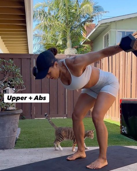 Upper Abs Workout, Upper Ab Workout, Reverse Fly, Gym Schedule, Upper Back Muscles, Upper Abs, Improve Posture, Back Workout, Morning Workout