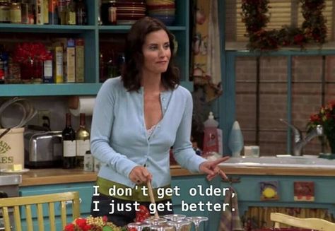 Sitcoms Quotes, Action Board, Friends Tv Quotes, Friends Outfits, Series Quotes, Friends Scenes, Friends Moments, Monica Geller, Film Quotes