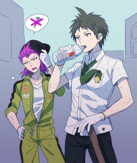 Hajime And Kazuichi, Kazuichi And Hajime, Hajime X Kazuichi, Soda Kazuichi, Ultimate Danganronpa, Kazuichi Soda, Soul Friends, Kazuichi Souda, Kubz Scouts