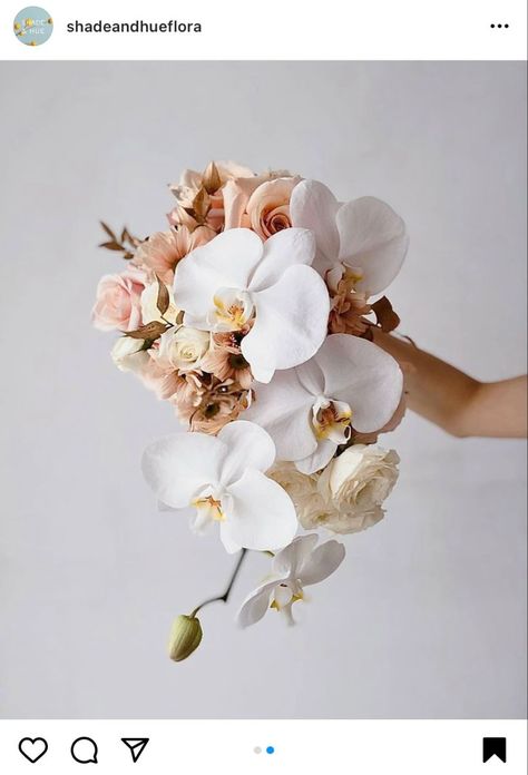 Modern Orchid Bouquet, Wedding Bouquets Bride Orchid, Wedding Pink Bouquets, Orchid Flower Bouquet Wedding, Orchid Bridal Bouquets Unique, Orquid Bouquet, Small Orchid Bouquet, Bouquet Wedding Orchid, Orchid Hand Bouquet