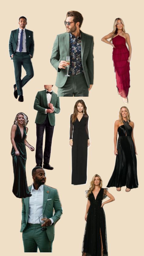 These are ideas of what I would like our guest to wear to our wedding Black Tie Wedding Guest Attire, Creative Black Tie, Are Ideas, Black Tie Attire, Black Tie Wedding Guests, Guest Attire, Wedding Attire Guest, Black Tie Wedding, Mens Formal