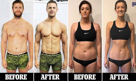 Body transformations after eight-week F45 challenge | Daily Mail Online Weight Lifting Workout Plan, 8 Week Body Transformation, F45 Challenge, Build Muscle Mass, Muscle Protein, Lean Muscle Mass, Adipose Tissue, Sugar Detox, After Pictures