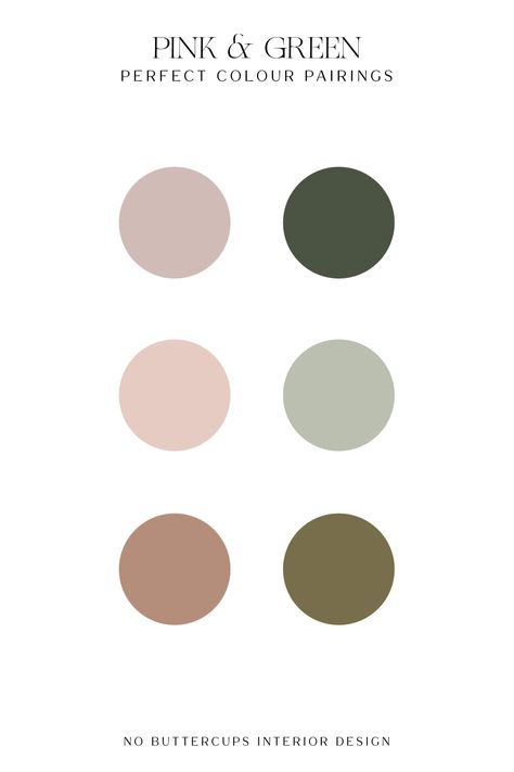 From dusty blush to rich olive and forest, these colour, when paired together, are perfect for creating a natural, sophisticated look in your home.
Why it works? The muted tones of pink and green complement each other, adding both warmth and a touch of elegance. Colour Nursery Ideas, Olive Green Office Decor, Olive Green And Pink Interior, Blush Tones Colour Palettes, Blush Pink Mood Board, Forest Green And Pink Color Palette, Blush Pink Color Combinations, Olive Green And Pink Color Palette, Sage Green And Pink Color Palette