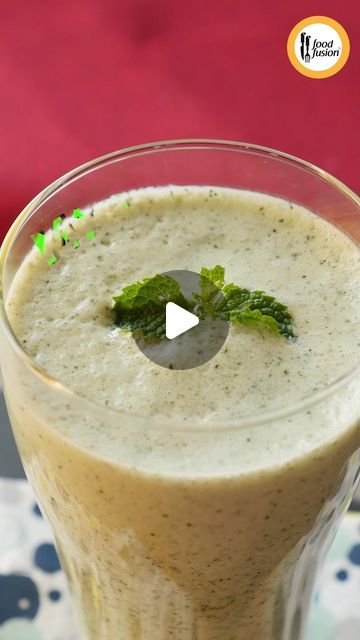 Lassi Recipe, Lassi Recipes, Food Fusion, Iftar Recipes, Cumin Seeds, Healthy Drinks Recipes, Milk Honey, Drinks Recipes, Mint Leaves