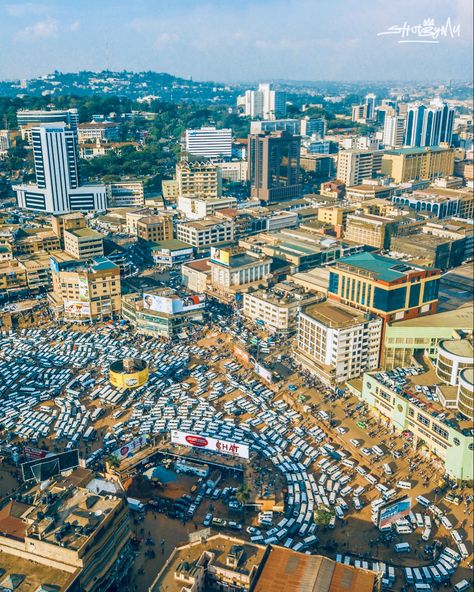 African Cities, Cities In Africa, Kampala Uganda, Godzilla Wallpaper, City Pictures, Africa Map, New Africa, Photo Art Gallery, African Countries