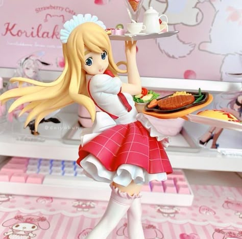 Mugi K On, Kawaii Figures, K On, Figure Reference, Kawaii Core, Anime Figurines, Figure Poses, Anime Dolls, Phone Themes