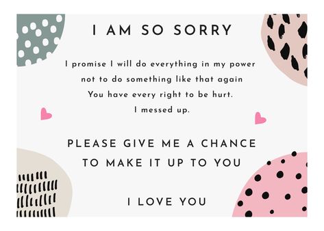 Sorry Note For Girlfriend, Sorry Diy, I’m Sorry Notes For Boyfriend, Sorry Cards Handmade For Boyfriend, Sorry Cards For Girlfriend, Apology Cards For Boyfriend, Sorry Card Ideas, Sorry Card For Girlfriend, Sorry Cards For Boyfriend Handmade