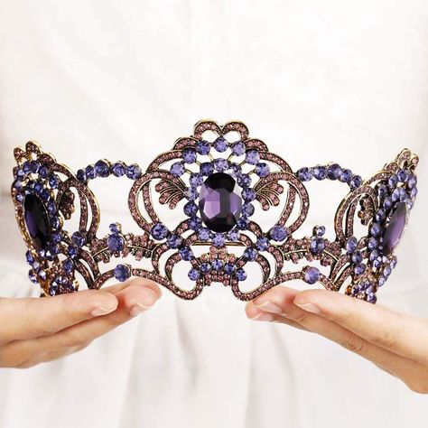 Bridal crown crystal