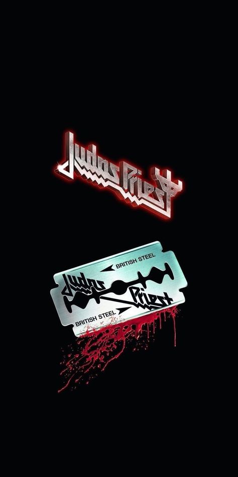 Judas Priest Poster, Heavy Metal Wallpaper, Judas Priest Logo, Kiss Artwork, Arte Heavy Metal, Metallica Logo, Rock Poster Art, Rock Band Posters, Punk Poster