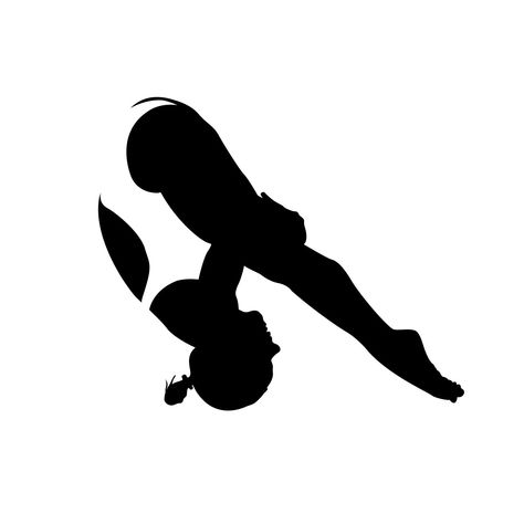 Diver Silhouette, Sports Wall, Art Stickers, Custom Vinyl, Vinyl Art, Anaheim, Vinyl Wall Decals, Diver, Vinyl Wall