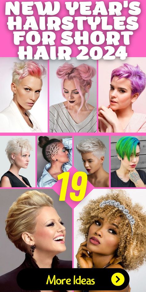 Short Hair Trends for 2024 - Your Ultimate Inspiration: Discover the ultimate inspiration for short hair trends in 2024. Whether you're looking for a chic style with sleek, straight hair, or a more relaxed look with edgy messy pixie bobs, these ideas have you covered. Short hair with bangs and other playful details will have you turning heads at weddings, proms, and parties. Embrace the low-maintenance beauty of short hair, perfect for fine or thick hair types. Shaved Side Designs, Shaved Haircut, Hairstyle Ideas For Short Hair, Pixie Bobs, Side Shaved, Oscar Hairstyles, Haircut Design, Shaved Side, Casual Braids