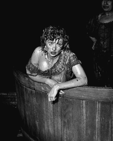 Vintage Everyday | Lucille Ball after shooting the famous grape stomping scene in 1956’s “Lucy’s Italian Movie” episode of I Love Lucy. | Instagram I Love Lucy Aesthetic, Lucille Aesthetic, Lucy Aesthetic, Lucy Core, Grape Stomping, Lucy Ball, Vintage Everyday, Lucille Ball, Love Lucy