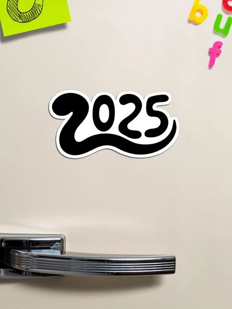 "2025 Numbers Snake Shaped. Silhouette of Serpent as New Year Symbol Print" Magnet for Sale by AnnaShalygina | Redbubble 2025 New Year, 2025 Illustration, Snake Illustration Design, Snake Poster, 2025 Snake, Year Of Snake, Red Envelope Design, New Year Symbols, Snake Illustration