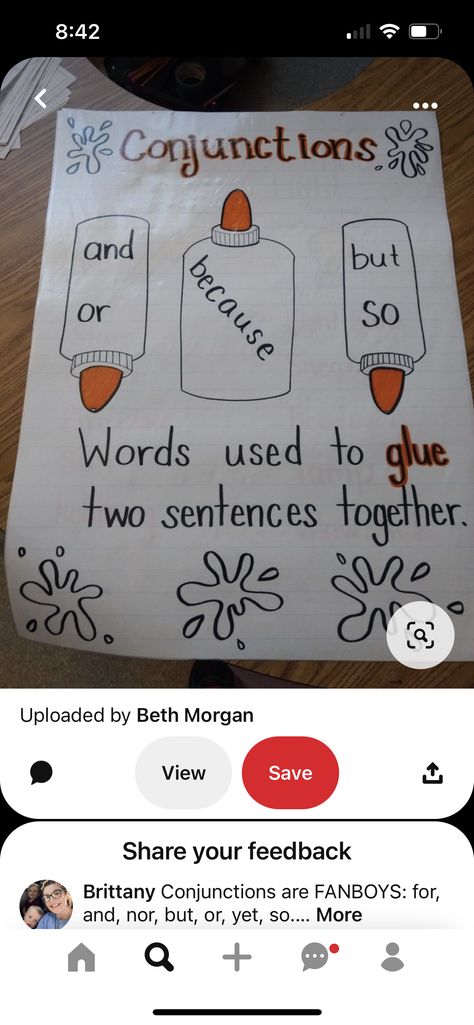 Action Verb Anchor Chart, Sentence Vs Fragment Anchor Chart, Conjunction Anchor Chart, Coordinating Conjunctions Anchor Chart, Types Of Sentences Anchor Chart, Verb Anchor Chart, Anchor Charts 2nd Grade, Conjunctions Activities, Conjunctions Anchor Chart