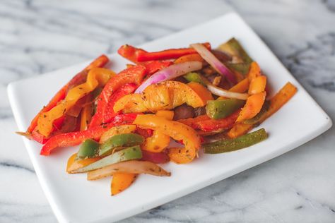 Cooked Peppers, Pepper And Onions, Stewing Beef, Freezing Peppers, Fajita Vegetables, Sauteed Peppers, Cooked Carrots, Beef Soup, Cut Up