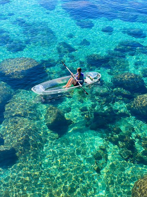 Clear Kayaking Lake Tahoe Travel Adventure Nature Paragliding Aesthetic, Sea Stuff, Kelly Brown, Incline Village, Mermaid Vibes, Ends Of The Earth, Bachelorette Weekend, Summer 24, Dream Lifestyle