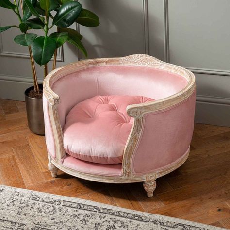 Fancy Dog Beds, Princess Dog Bed, Pink Dog Beds, Stylish Dog Beds, Vibey Room, Cute Dog Beds, Puppy Room, Luxury Bed, A Safe Place