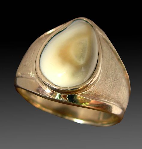 Elk Ivory Ring, Elk Ivory Jewelry, Elk Ivory, Ivory Jewelry, Ivory Ring, Yellow Gold Mens Rings, Man Jewelry, Mens Rings, Ivory Wedding