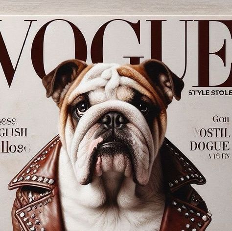 Club Amatori Bulldog Inglese on Instagram: "The #June cover of #Vogue is out, go and buy it! 🤩🐷✨📸  📸 credits: @_matteogavioli_   #bulldoglover #bulldoginglese #bulldog #englishbulldog #bulldogingles #bulldoganglais #englischebulldogge #dog #pet #cani #animals" Bulldog Lover, Style Steal, English Bulldog, Bulldog, Puppies, Funny, Dogs, Animals, Instagram