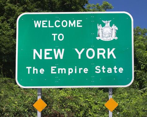 Presque Isle State Park, Welcome To New York, Whatsapp Text, State Signs, Empire State Of Mind, I ❤ Ny, New York State, Empire State, New Yorker