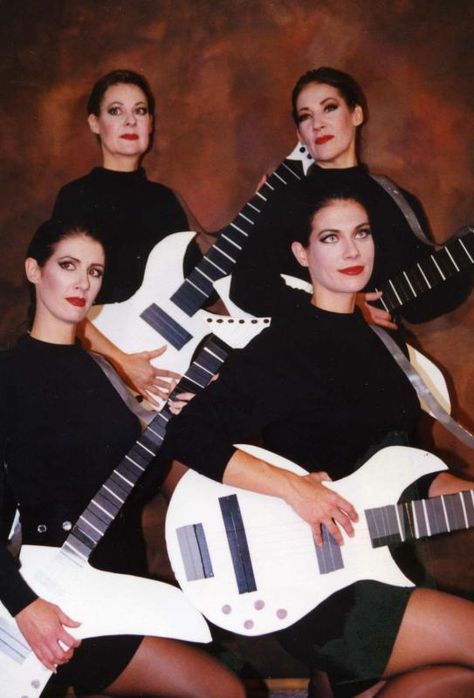 1 3 Girl Halloween Costumes, 60s Halloween Costume, Halloween Costumes 2015, Costumes For Groups, 1980s Costume, 2015 Halloween Costumes, Halloween Costumes 2014, Robert Palmer, Addicted To Love