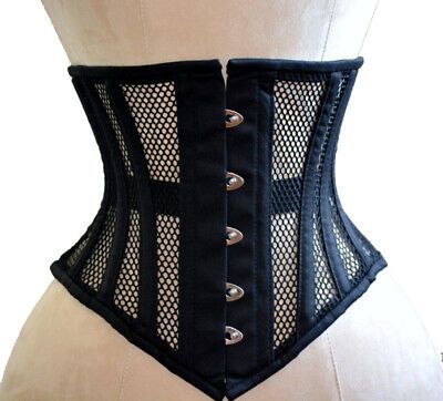 Top Seller for Women's Underbust Heavy Duty Steel Boned Waist Trainer Conical Mesh Corset, Women's Clothing Corset Outfit Aesthetic, Cosplay Wedding, Fashion Corset, Corset Outfit, Fitting Pants, Steel Boned Corsets, Real Steel, Mesh Corset, Lace Tights