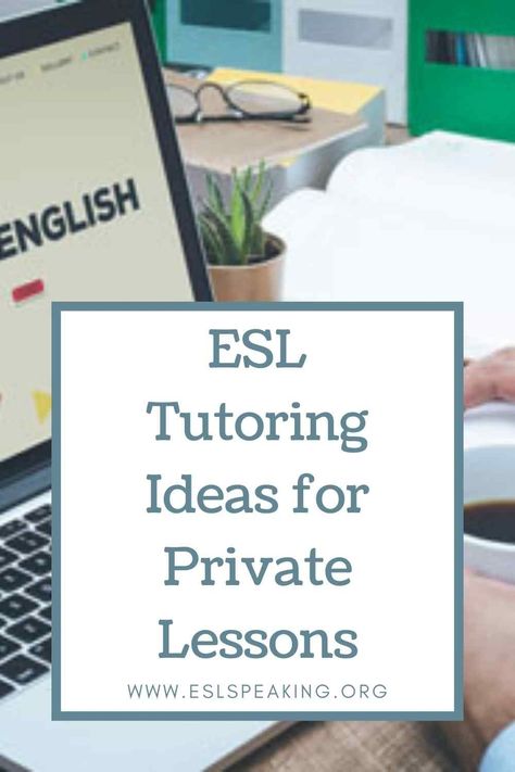 Find out all the top picks for ESL tutoring ideas, including lesson plans. Have better lessons when teaching English privately to students of all ages with these top ideas, games, activities and more.  #private #privateteaching #teaching #teachingenglish #englishteacher #esl #eslteacher #teachingesl #tefl #efl #elt #tesol #tefl Online Teaching Jobs, Tutoring Ideas, Online English Teacher, Efl Teaching, Teaching Lessons Plans, Teaching Esl, English Lesson Plans, Esl Teaching Resources, Esl Lesson Plans