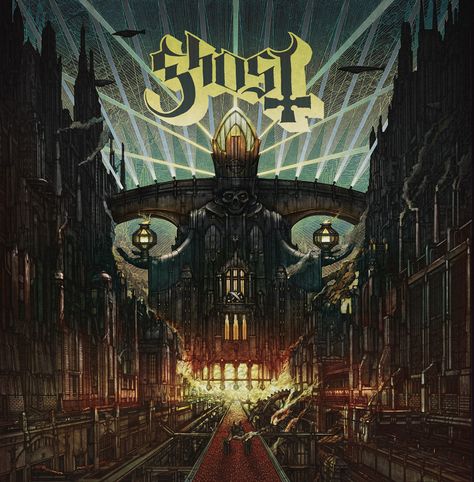 Ghost - 2015 - Meliora Dark Rock, Ghost Album, Marble Vinyl, Band Ghost, Ghost Bc, Universal Music Group, Dave Grohl, Music Performance, Christmas Music