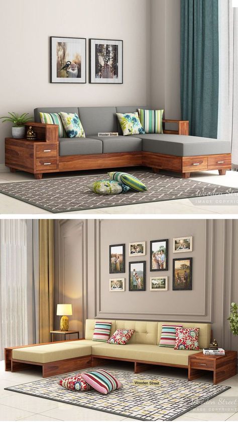 Aesthetic Sofa, Sofa Aesthetic, Decoration Nails, Stylish Sofa Sets, Black Barndominium, Sofa Design Wood, Wooden Sofa Set Designs, Wooden Sofa Designs, Corner Sofa Design