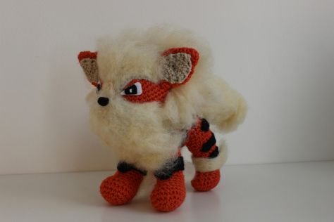 Arcanine Pokemon, Pokémon Crochet, Crochet Challenge, Crochet Stitches Symbols, Pokemon Crochet, Pokemon Crochet Pattern, Crochet Pokemon, Soft Toys, Crochet Animals