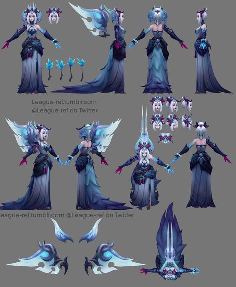 League-ref na Twitterze: „Snow Moon turnarounds [PBE 13.10] Snow Moon Ahri ❄️🌑 Snow Moon Morgana 🌨️⛓️ Snow Moon Varus 🌕🏔️ link to the Google Drive and Ko-Fi below or in pinned (‾◡◝) https://t.co/pbOrgne1Zt” / Twitter Morgana Cosplay, Mage Outfit, Snow Moon, League Memes, Path To Nowhere, Adopt Idea, League Of Legends Art, League Of Legends Memes, Model Sheet