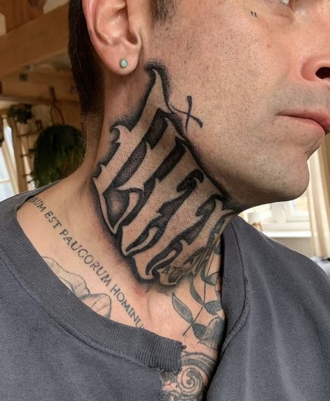 Throat Tattoos, Joe Gilgun, Tree Tat, Joseph Gilgun, Throat Tattoo, Forarm Tattoos, Neck Tattoo For Guys, New Tattoo, Chest Tattoo