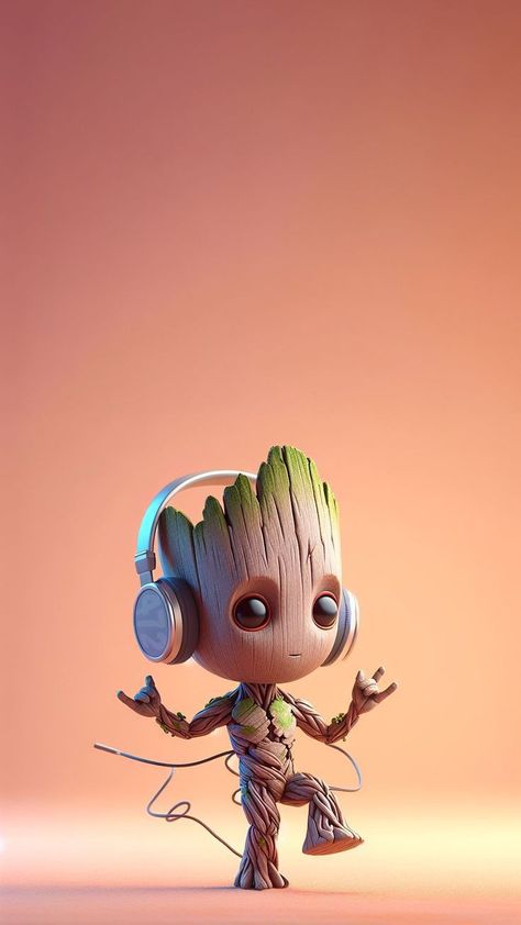 Groot Wallpaper Aesthetic, Marvel Avengers Characters, Groot Wallpaper, Wallpaper Gamer, Happy Dancing, Groot Marvel, Deadpool Wallpaper, Avengers Characters, Cute Mobile Wallpapers