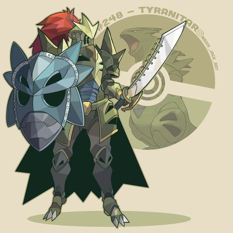 Tyranitar Pokemon, Pokemon Tyranitar, Jack Burke, Hunter Pokemon, Pokemon Human Form, Gijinka Pokemon, Pokemon Rpg, Pokemon Fusion Art, Pokemon People