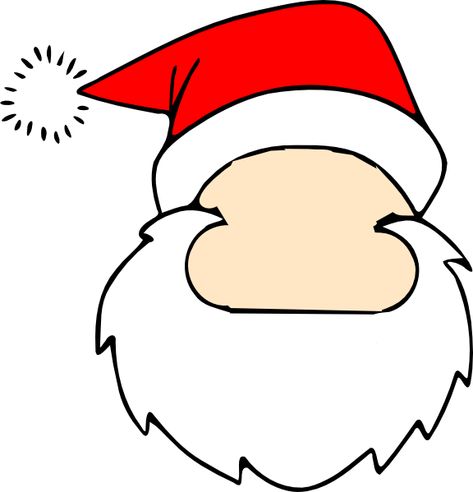 Blank+Santa+Face+Clip+Art Santa Face Template, Santa Claus Letter Template, Free Santa Letter Template, Christmas Letter From Santa, Free Letters From Santa, Christmas Letter Template, Santa Claus Crafts, Santa Claus Photos, Bottle Decorations