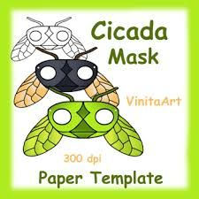 Papercraft Teaching Resources | Teachers Pay Teachers Cicada Craft, Easy Paper Folding, Origami Insects, Like Png, Paper Craft Template, Garden Crafts For Kids, Mask Paper, Insects Theme, Summer Camp Crafts