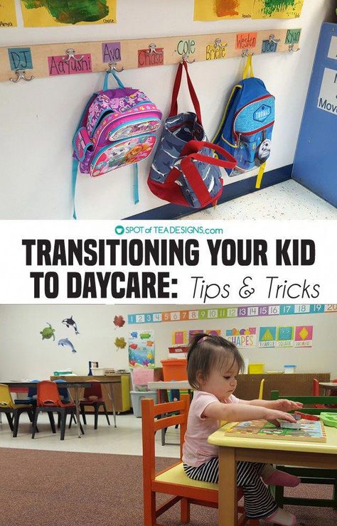 Transitioning your kid to daycare - tips and tricks. #parenting | spotofteadesigns.com #runadaycare Starting A Daycare, Inspirational Lines, Working Parent, Own Your Own Business, Kids Daycare, Daycare Center, Thinking Of Someone, Tea Design, Starting Your Own Business