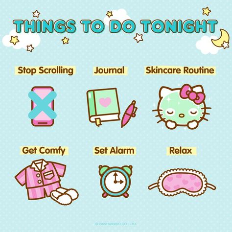 How To Pinterest, Hello Kitty Self Care, Hello Kitty Cleaning, Board Ideas For Pinterest, Sanrio Skincare, Hello Kitty Sleeping, Hello Kitty Things, Kitty Tips, Kitty Care