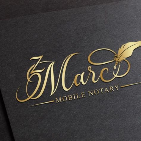 I will design notary signature logo for your business or brand Estate Logo Ideas, Real Estate Logo Ideas, Notary Logo, Logo For Real Estate, Real Estate Agent Logo, Luxury Real Estate Logo, Notary Business, Agency Logo, Notary Service