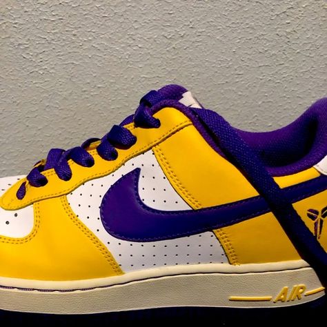 Nike Air Force 1 ‘Kobe Bryant’ Youth Sneakers Size 7.5 Everything Good, Air Force 1 Custom, Kobe Bryant, Nike Air Force 1, Nike Air Force Sneaker, Air Force 1, Nike Air Force, Air Force, Nike Air