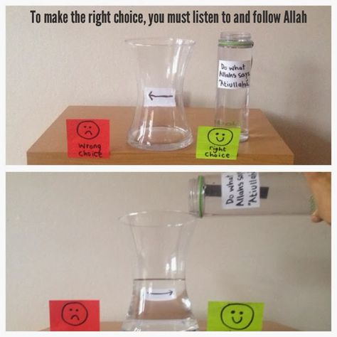 Making the Right Choice | Islam From the Start Islamic Crafts, Teaching Learning Material, Muslim Kids Activities, Islamic Kids Activities, Welcome To School, Arabic Lessons, Sunday School Activities, Ramadan Crafts, Muslim Kids