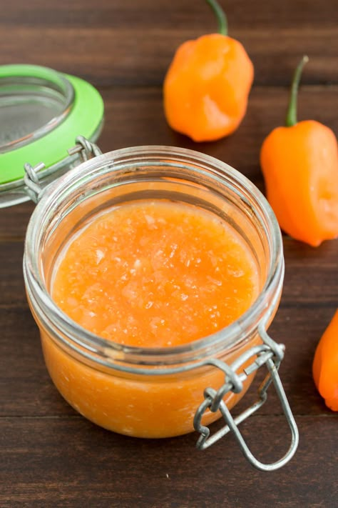 Habanero Chili Recipe, Spicy Chili Sauce Recipe, Habanero Hot Sauce Recipe, Habanero Sauce Recipe, Habanero Recipes, Hot Pepper Recipes, Sweet Chili Sauce Recipe, Hot Sauce Recipe, Habanero Chili